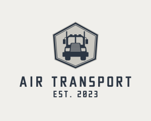 Transportation Truck Logistics logo design