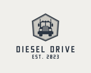 Transportation Truck Logistics logo design