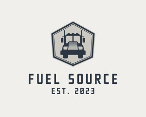 Transportation Truck Logistics logo design