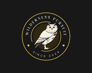 Owl Bird Animal logo design