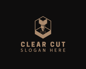 Industrial Laser Steelworks logo design