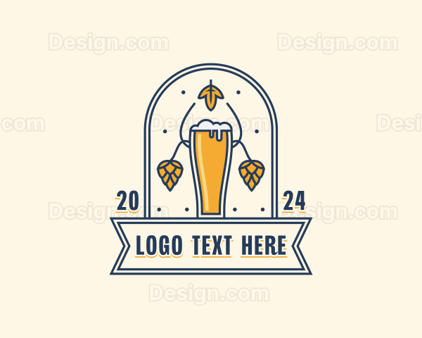 Beer Brewery Pub Logo