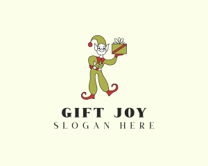 Christmas Elf Gift logo design