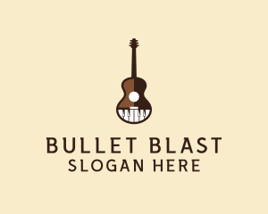 Guitar Piano Music logo design