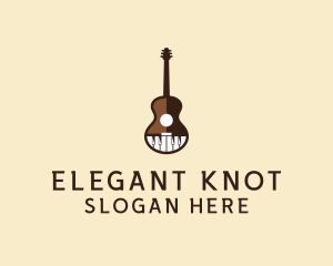 Guitar Piano Music logo design