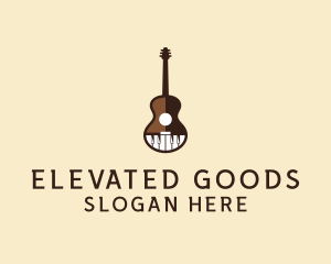 Guitar Piano Music logo design