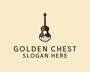 Guitar Piano Music logo design