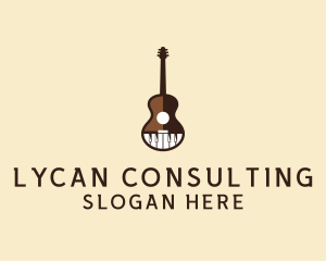 Guitar Piano Music logo design