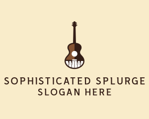 Guitar Piano Music logo design