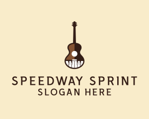 Guitar Piano Music logo design