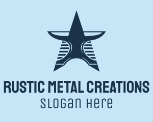 Star Anvil Metalworks logo design