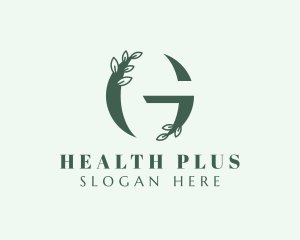 Organic Spa Letter G Logo