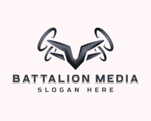 Robotic Drone Media logo design