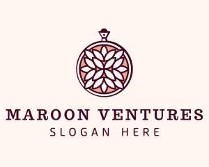 Maroon Floral Scent logo