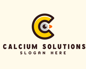 Chick Letter C logo design