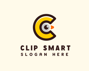 Chick Letter C logo design