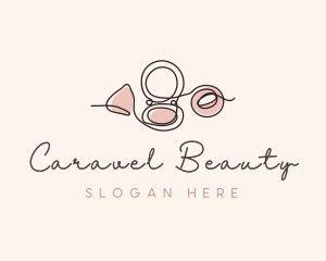 Cosmetic Makeup Beauty logo design