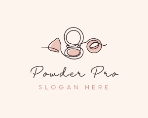 Cosmetic Makeup Beauty logo design