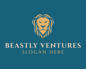 Lion Beast Head logo design