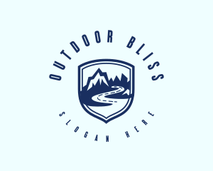 Mountain Road Camp logo design