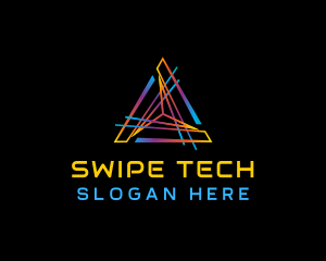 Triangle Tech Media logo design