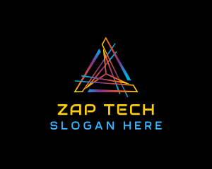 Triangle Tech Media logo design