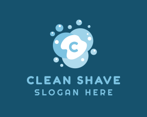 Cleaning Bubbles Sanitation logo design