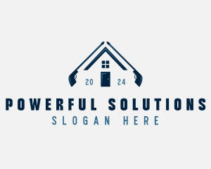 Pressure Washer Cleaner logo design