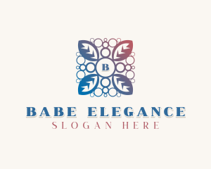 Elegant  Flower Leaf logo design