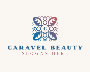 Elegant  Flower Leaf logo design