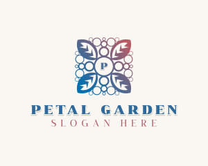 Elegant  Flower Leaf logo design