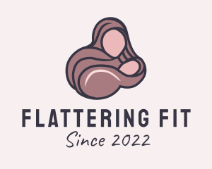 Lactation Breast Pump logo design