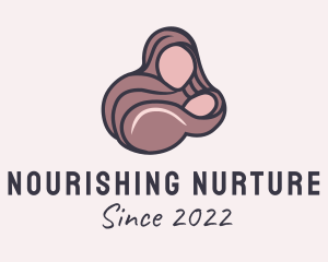 Lactation Breast Pump logo design