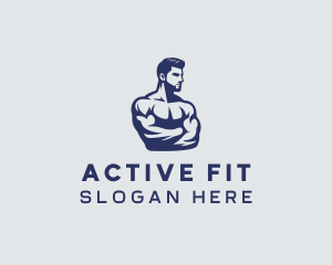 Gym Fitness Trainer logo design