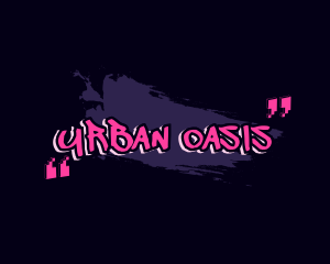 Urban Punk Graffiti logo design