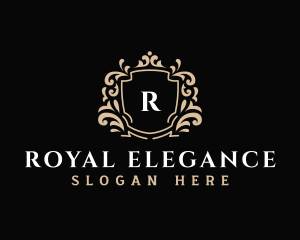 Elegant Royal Crest logo design