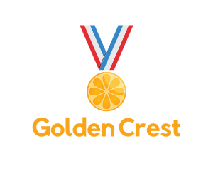 Orange Fruit Medal logo