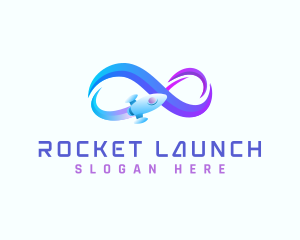 Rocket Infinity Launch logo design
