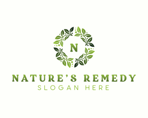 Nature Leaf Therapy logo design