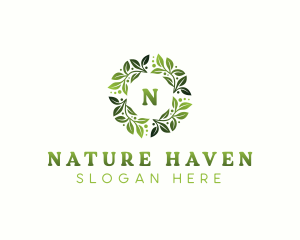 Nature Leaf Therapy logo design