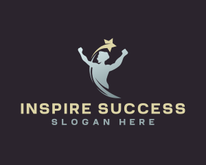 Success Fellowship Man logo design