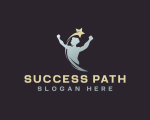 Success Fellowship Man logo design