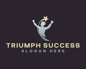 Success Fellowship Man logo design