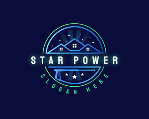 House Power Wash Maintenance logo design