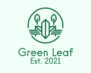 Green Plant Farm logo design