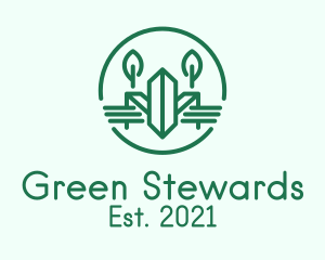 Green Plant Farm logo design