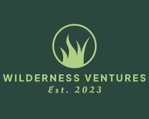 Natural Wilderness Grass logo