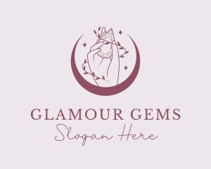 Luxury Hand Jewelry logo design