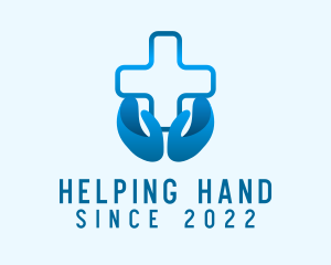 Helping Hand Healthcare Pharmacy logo design