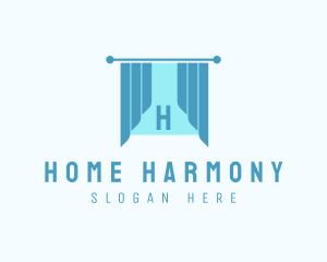 Window Curtain Interior Design logo